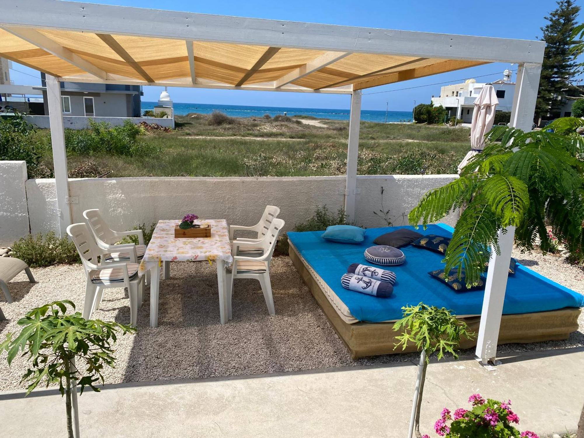Cozy Beach House Pervolia Exterior foto